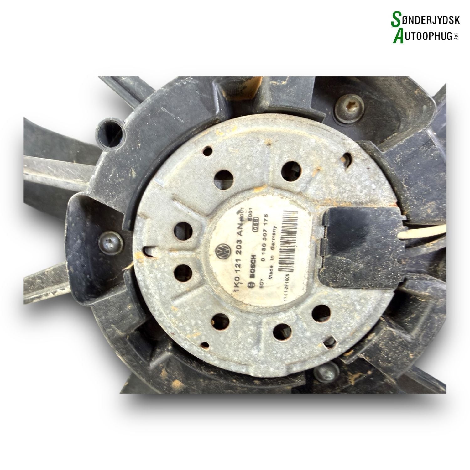 VW Caddy 2K Kølerblæser El Med OEM Nr. 1K0121203AN Fra VW Ophugger