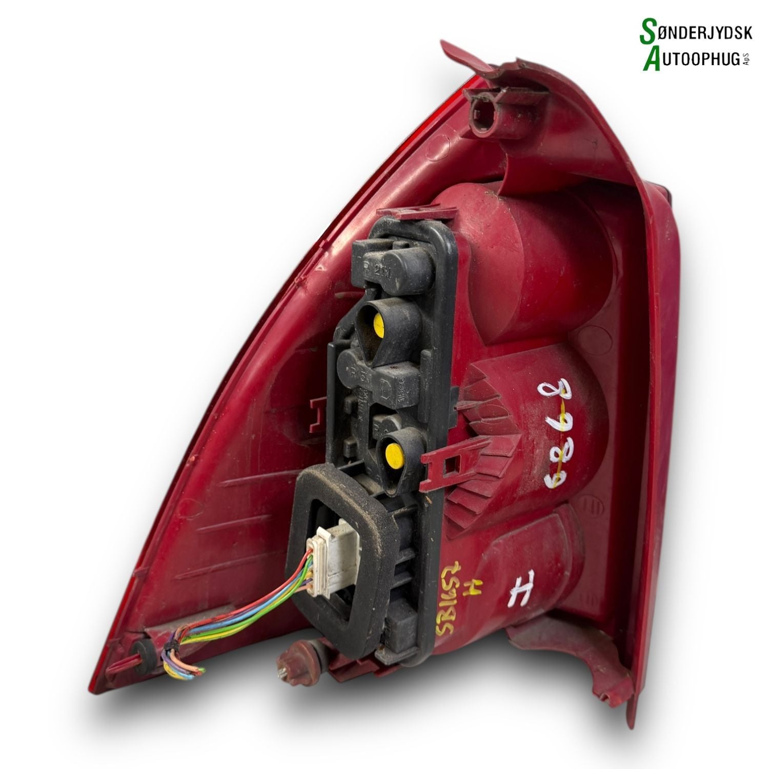 Peugeot 307 Baglygte Med OEM Nr. 6351X2 Fra Peugeot Ophugger