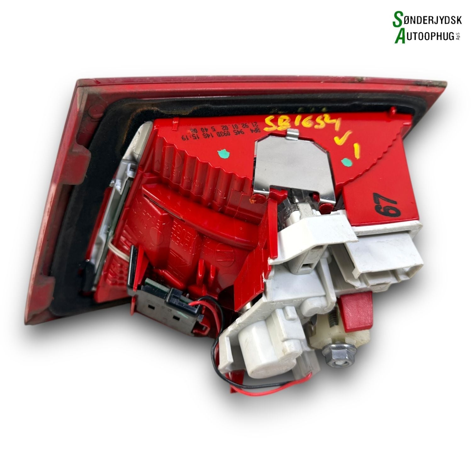 Audi A3 Baglygte Med OEM Nr. 8P4945093D Fra Audi Ophugger