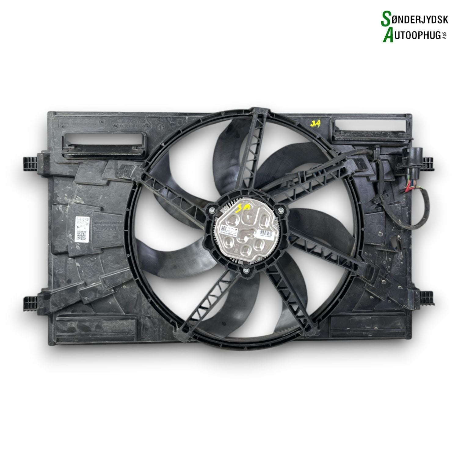 VW Touran 5T Kølerblæser El Med OEM Nr. 5WA121203G Fra VW Ophugger