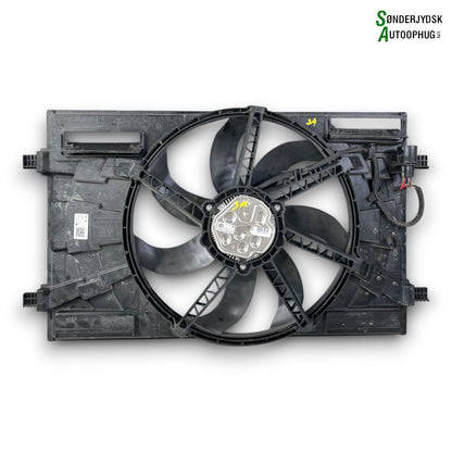 VW Touran 5T Kølerblæser El Med OEM Nr. 5WA121203G Fra VW Ophugger