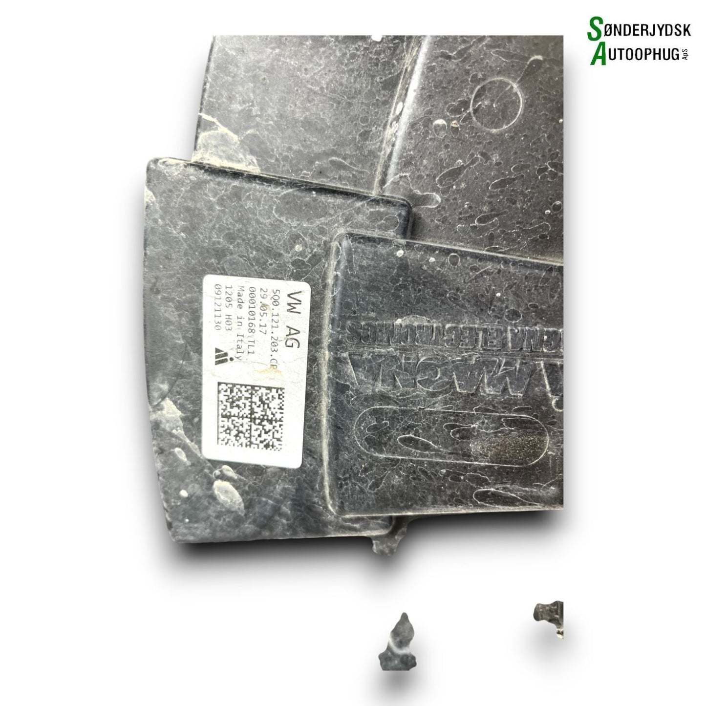 VW Touran 5T Kølerblæser El Med OEM Nr. 5Q0121203CP Fra VW Ophugger