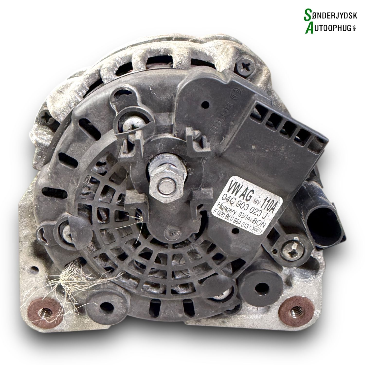 Skoda Citigo Generator Med OEM Nr. 04C903023D Fra Skoda Ophugger