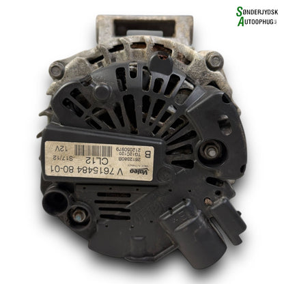 Peugeot 208 Generator Med OEM Nr. 12317615484 Fra Peugeot Ophugger