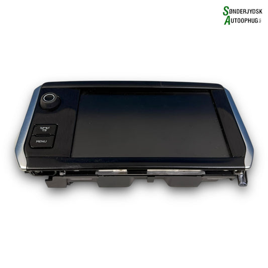 Peugeot 208 Radio, Multi Display Med OEM Nr. 9812862880 Fra Peugeot Ophugger