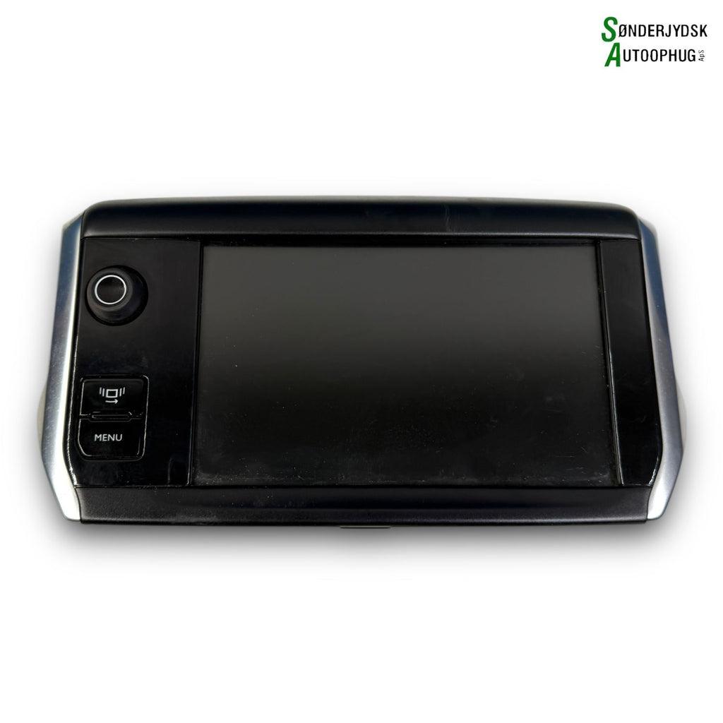 Peugeot 208 Radio, Multi Display Med OEM Nr. 9812862880 Fra Peugeot Ophugger