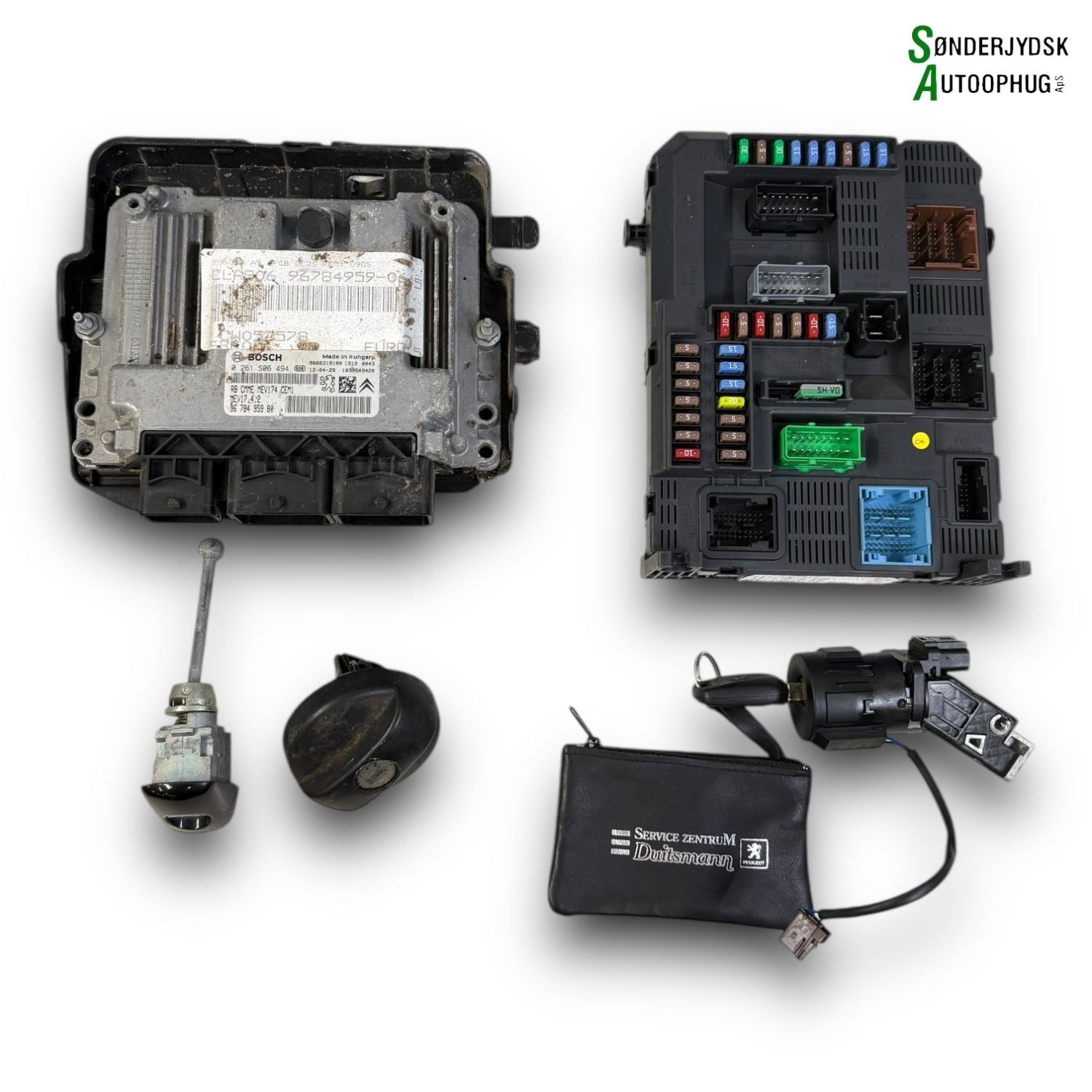 Peugeot 208 Startspærre Med OEM Nr. 9678495980 Fra Peugeot Ophugger