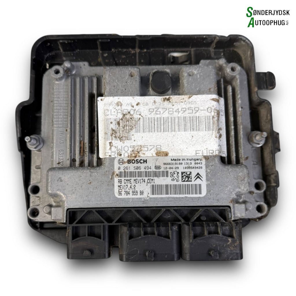 Peugeot 208 Startspærre Med OEM Nr. 9678355880 Fra Peugeot Ophugger