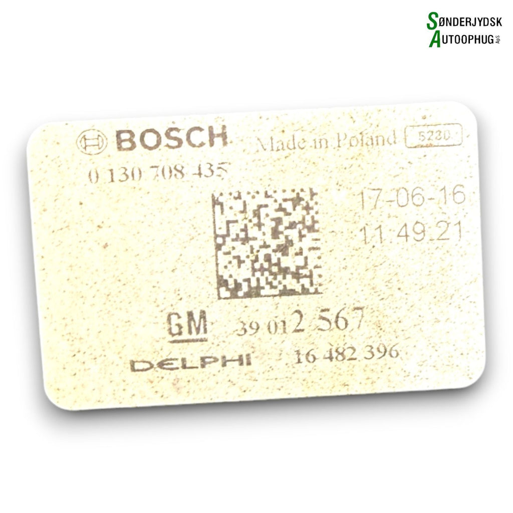 Opel Astra K Kølerblæser El Med OEM Nr. 0130708435 Fra Opel Ophugger