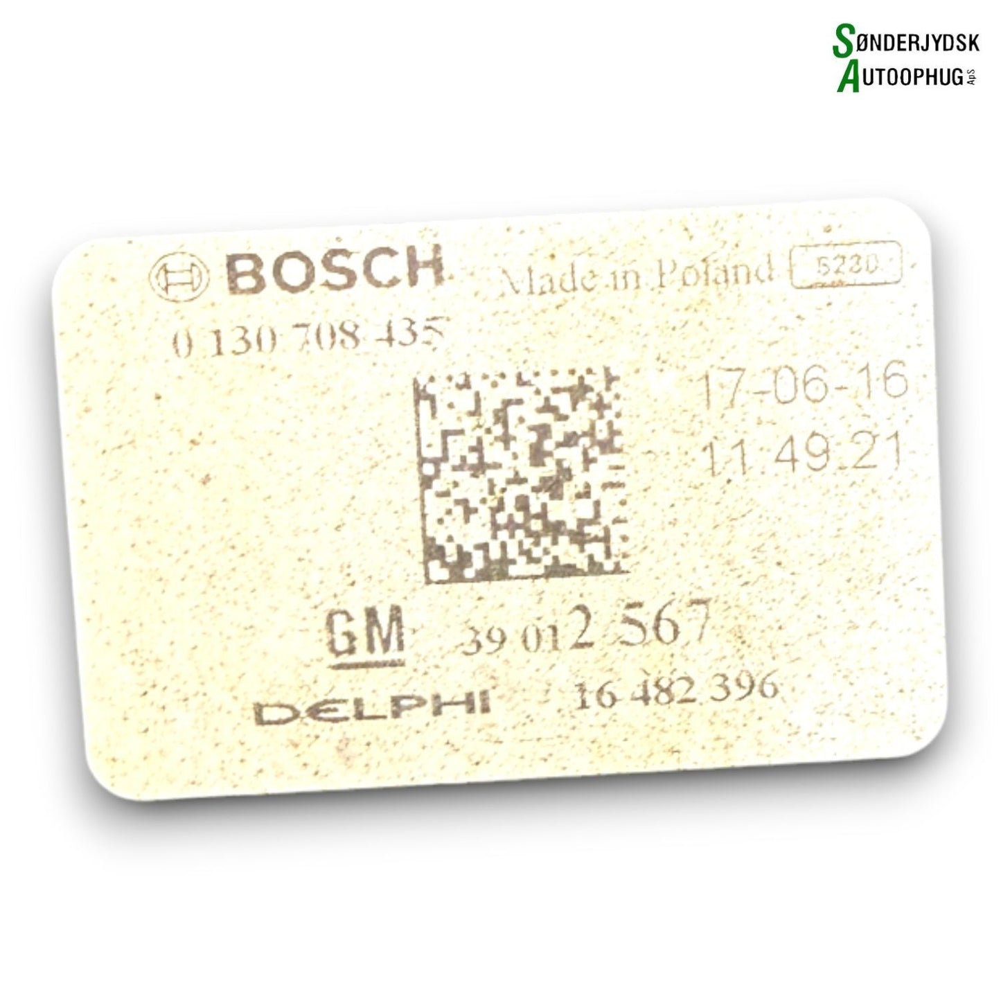 Opel Astra K Kølerblæser El Med OEM Nr. 0130708435 Fra Opel Ophugger