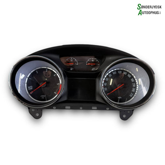Opel Astra K Speedometer - Instrument Med OEM Nr. 39060521 Fra Opel Ophugger
