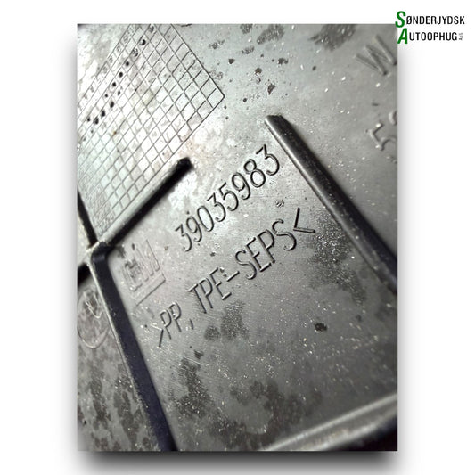 Opel Astra K Front, Løsdele Med OEM Nr. 39035983 Fra Opel Ophugger