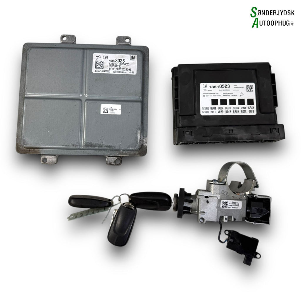 Opel Astra K Startspærre Med OEM Nr. 55493025 Fra Opel Ophugger