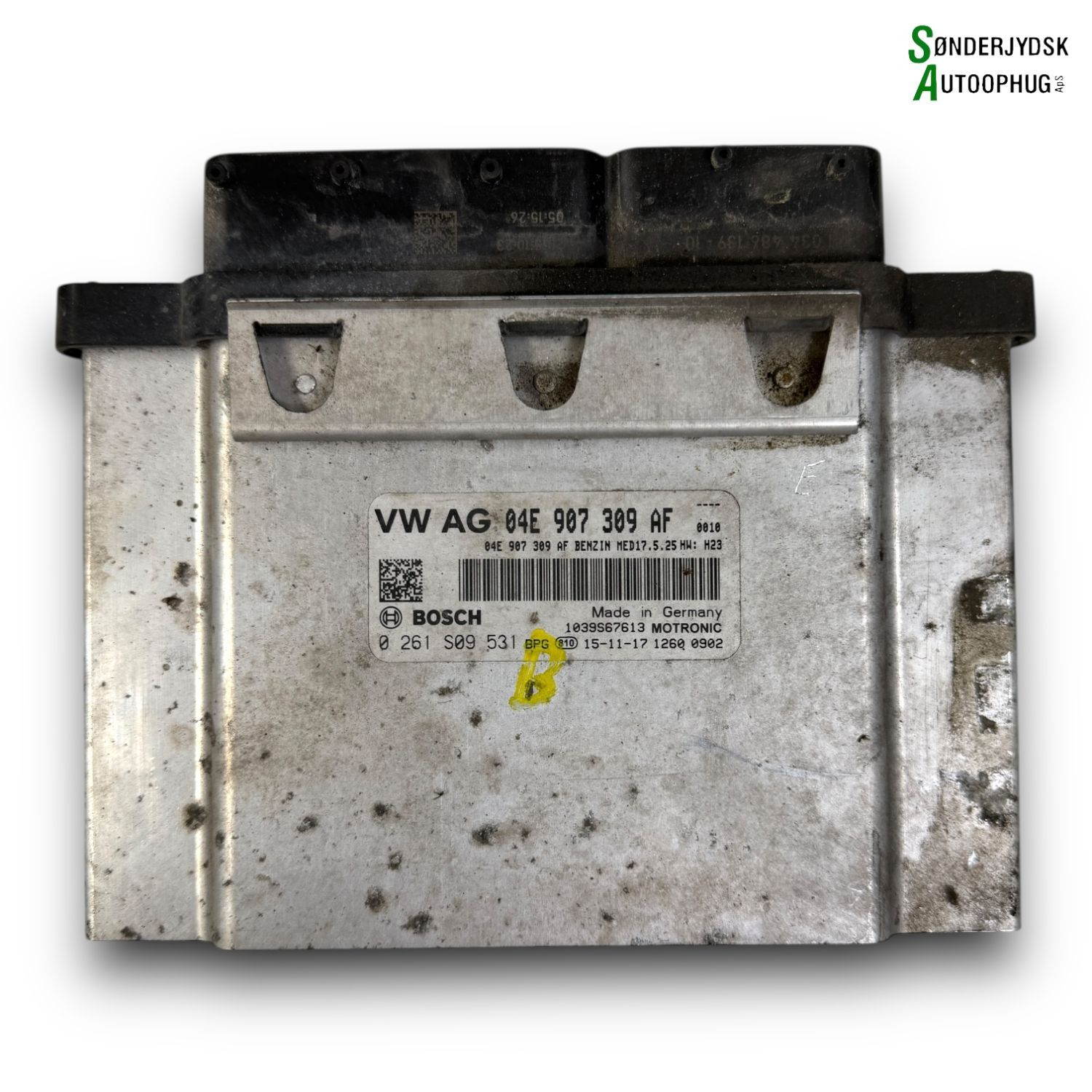 Skoda Fabia Motorstyring - Motorstyreboks - Injection Elboks Med OEM Nr. 04E906027BC Fra Skoda Ophugger