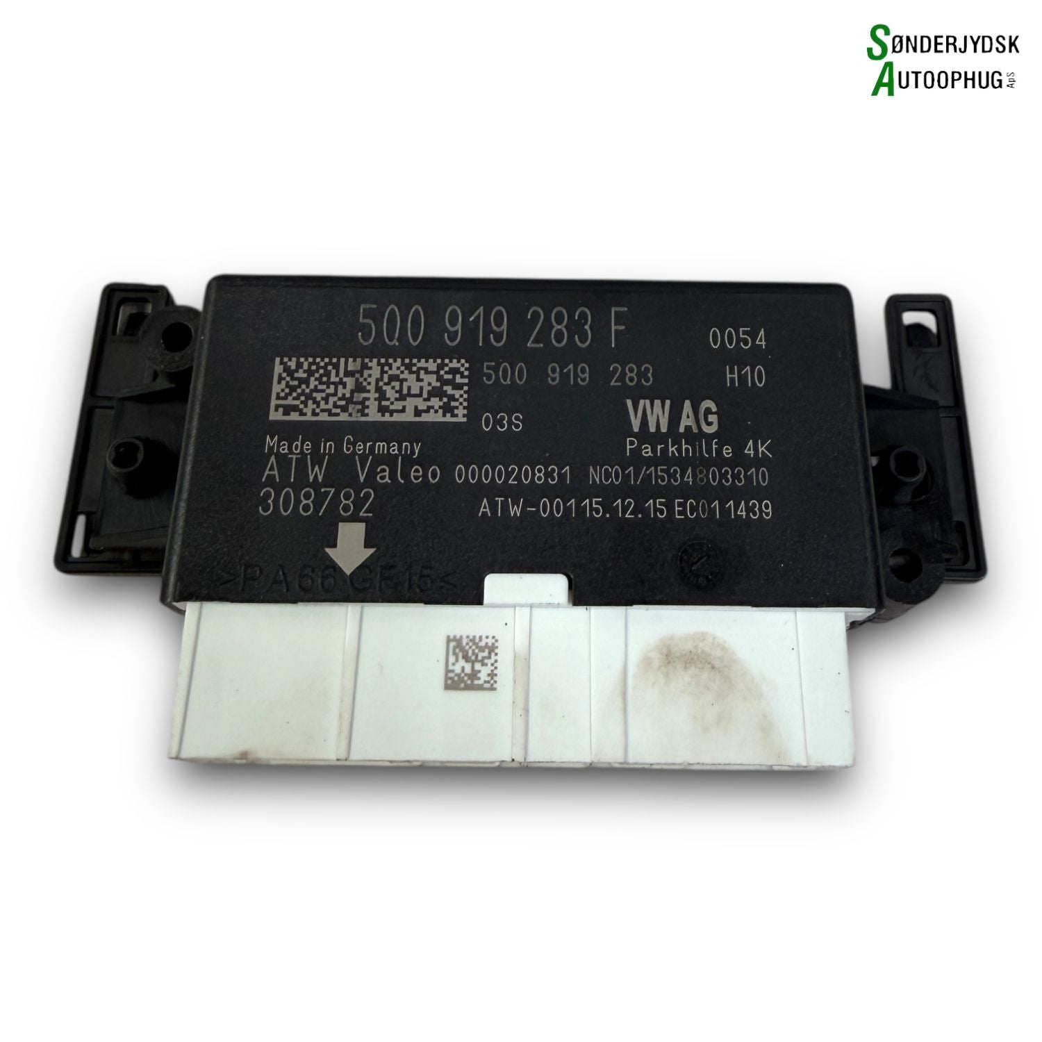 Skoda Fabia Pdc Box Med OEM Nr. 5Q0919283F Fra Skoda Ophugger