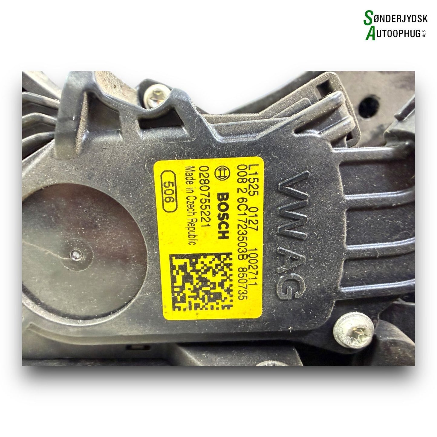 Skoda Fabia Speederpedal Med OEM Nr. 6C1721058F Fra Skoda Ophugger