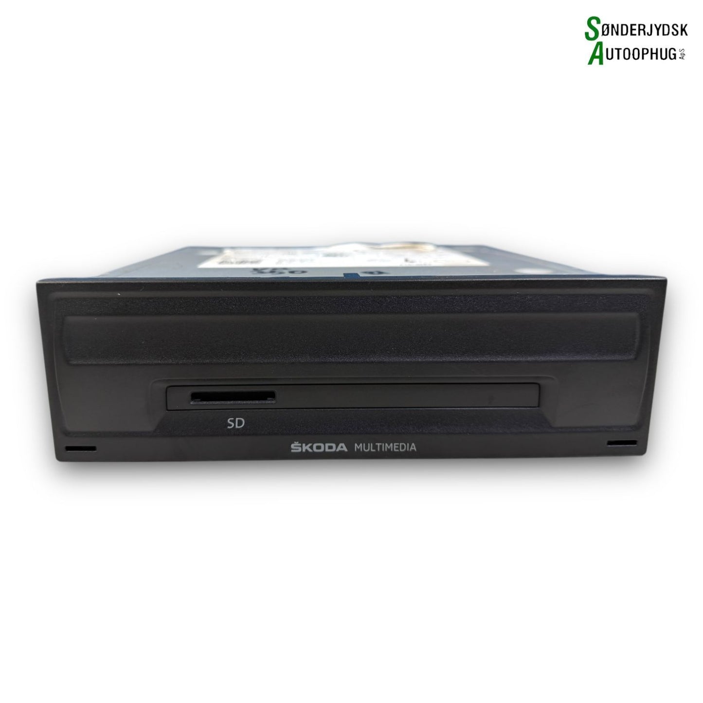 Skoda Fabia Radio Med OEM Nr. 5Q0035840B Fra Skoda Ophugger