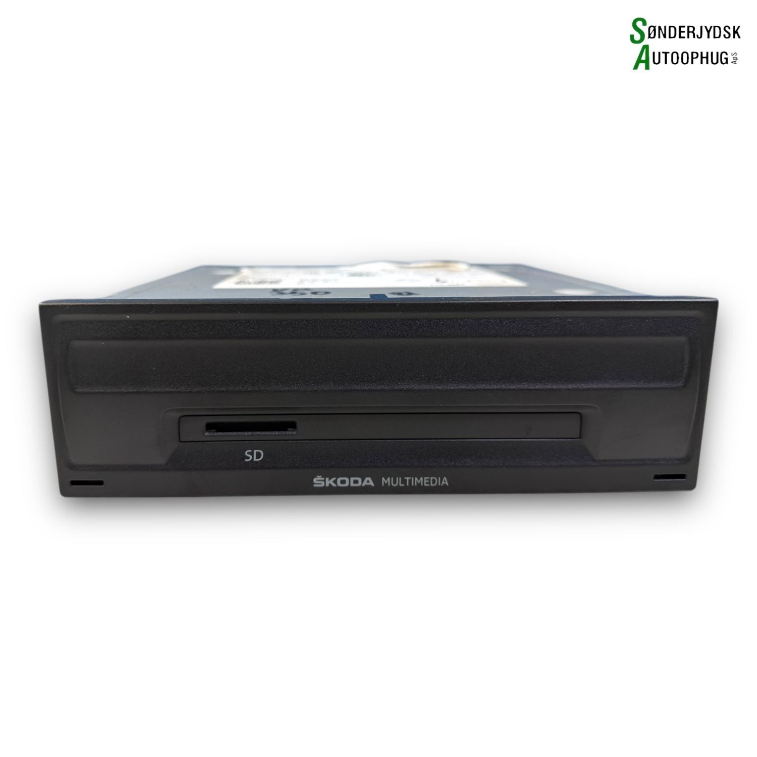 Skoda Fabia Radio Med OEM Nr. 5Q0035840B Fra Skoda Ophugger