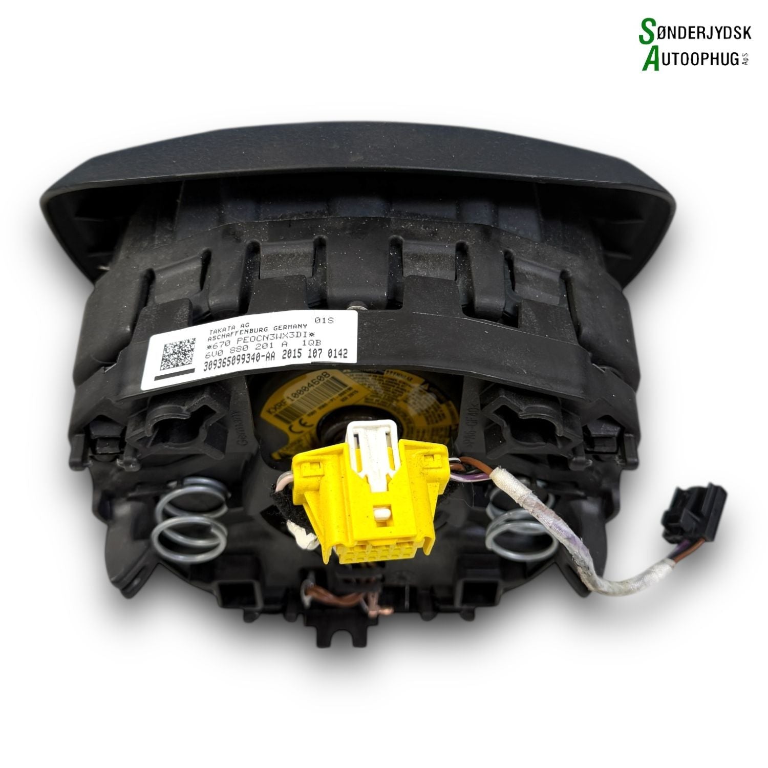 Skoda Fabia Airbag  Med OEM Nr. 6V0880201AF Fra Skoda Ophugger