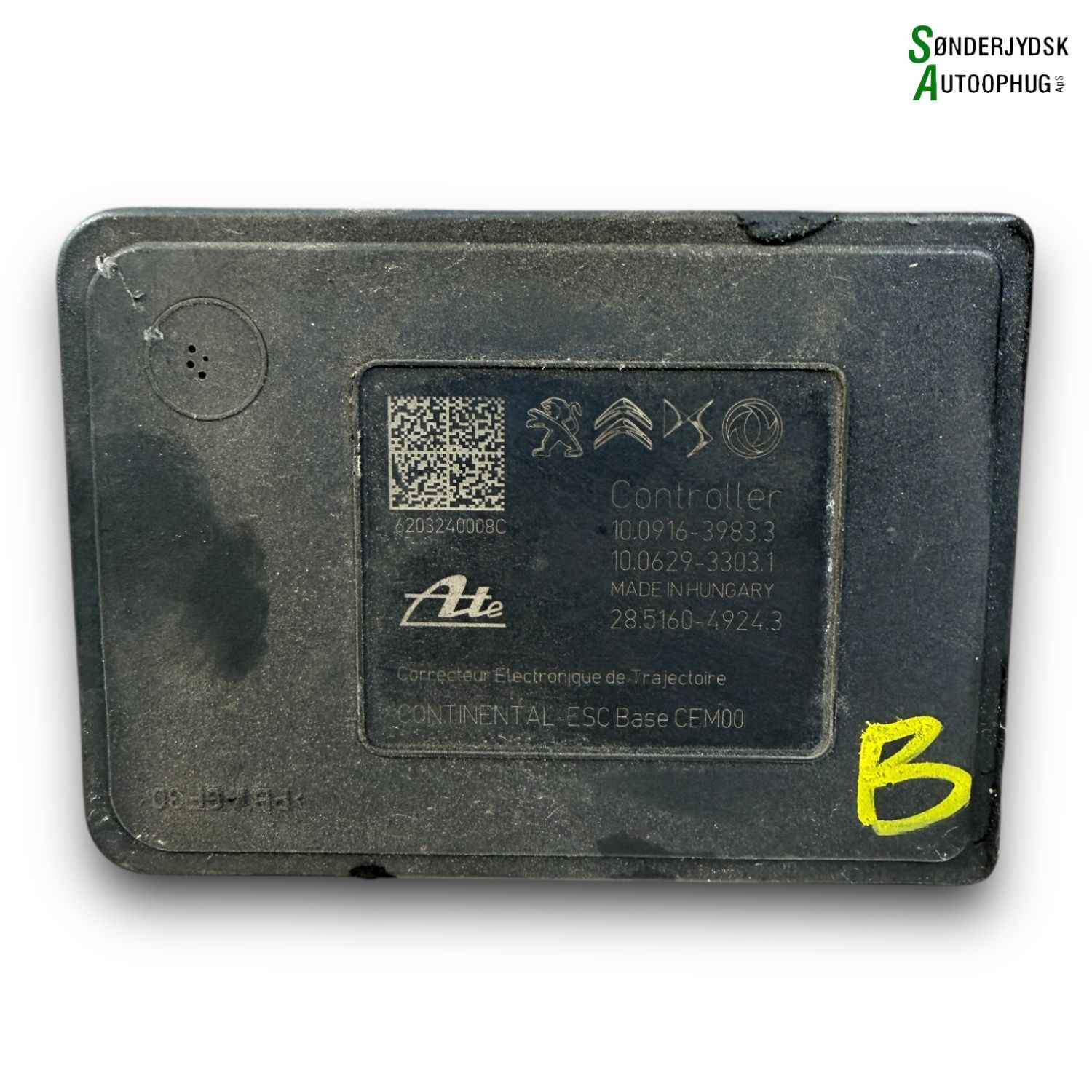 Opel Corsa F ABS Pumpe Med OEM Nr. 9836177780 Fra Opel Ophugger