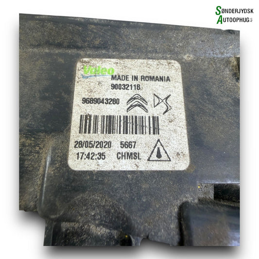 Opel Corsa F Bremselys Med OEM Nr. 9830216280 Fra Opel Ophugger