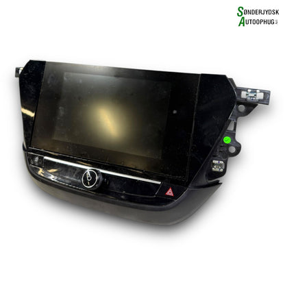 Opel Corsa F Radio, Multi Display Med OEM Nr. 9836623980 Fra Opel Ophugger