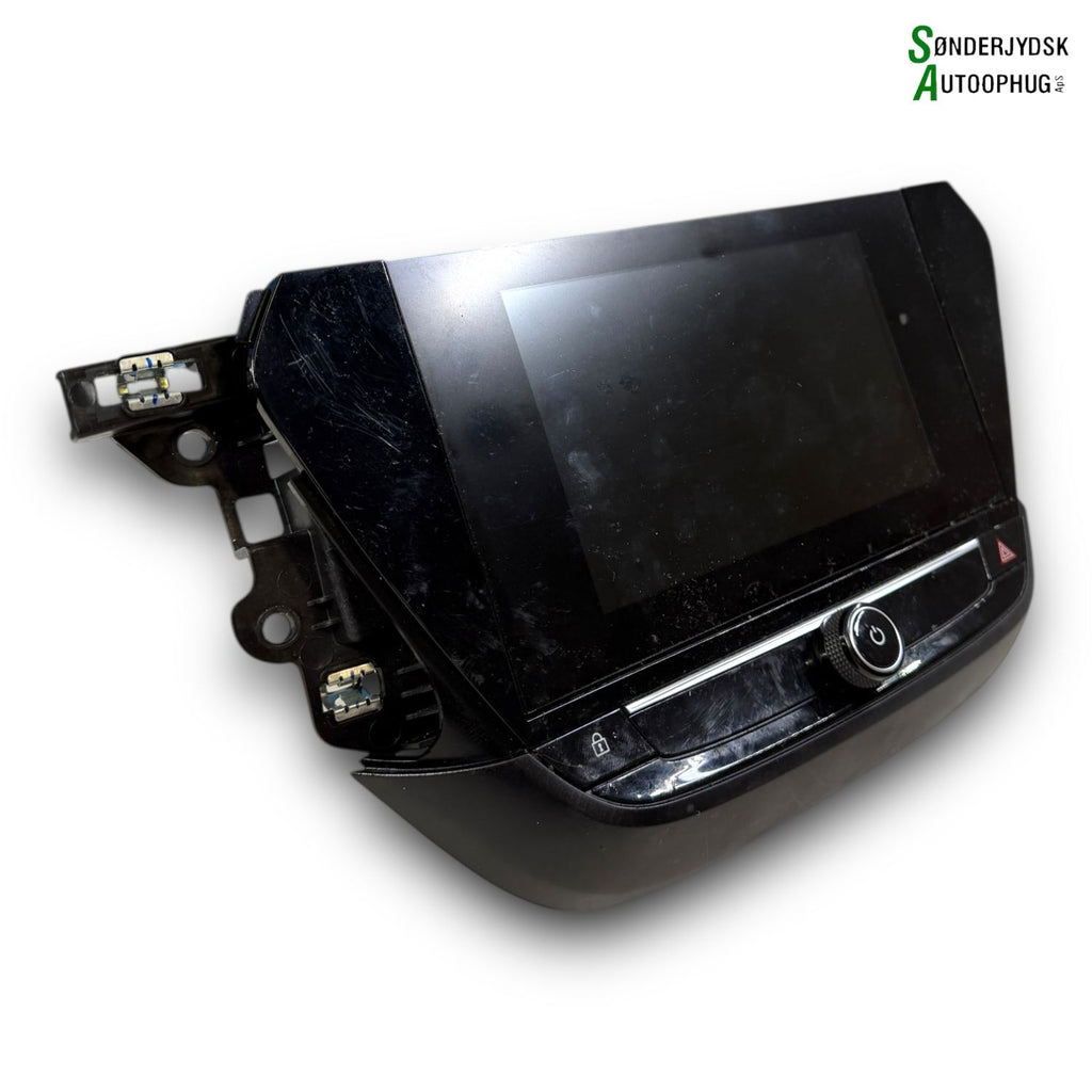 Opel Corsa F Radio, Multi Display Med OEM Nr. 9833869280 Fra Opel Ophugger
