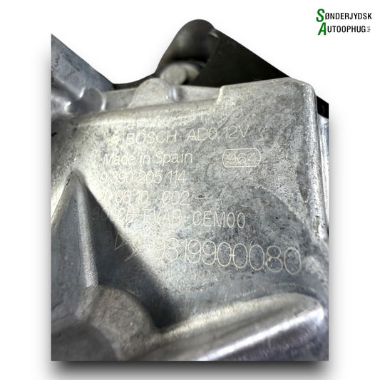 Opel Corsa F Bagrudevisker Motor Med OEM Nr. 0390205114 Fra Opel Ophugger