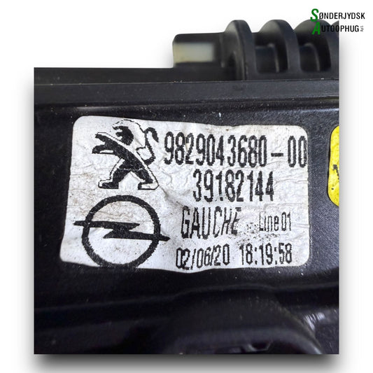 Opel Corsa F Rudemotor - Rudehejs Med OEM Nr. 39182144 Fra Opel Ophugger