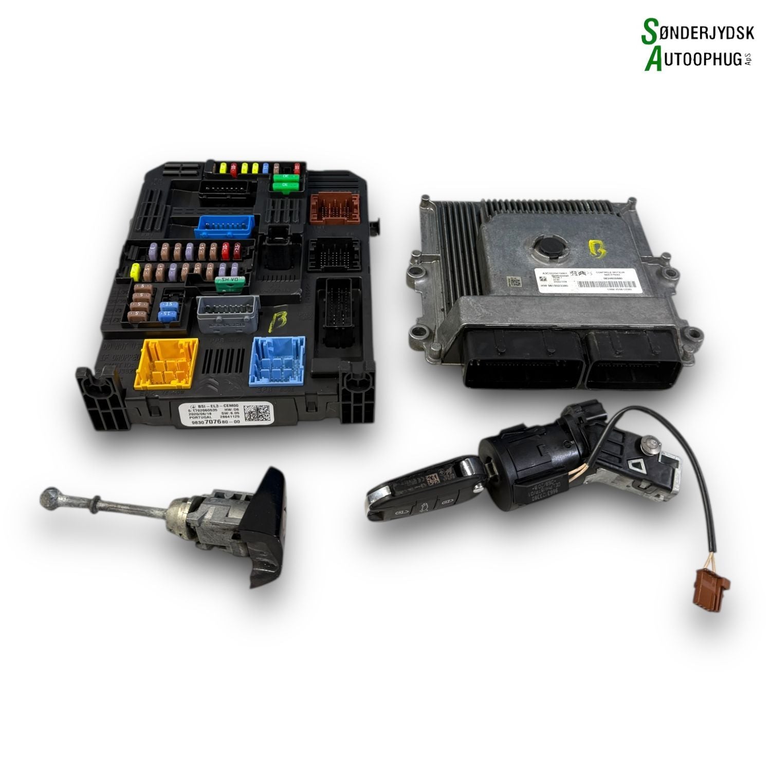 Opel Corsa F Startspærre Med OEM Nr. 9663123380 Fra Opel Ophugger