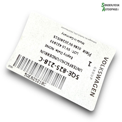 VW Golf 7 Au Afdækningsplader Und.Bil Med OEM Nr. 5QE825218C Fra VW Ophugger