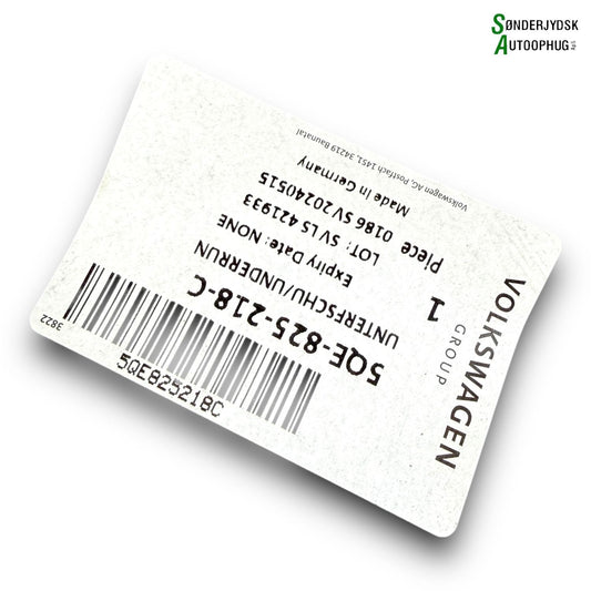 VW Golf 7 Au Afdækningsplader Und.Bil Med OEM Nr. 5QE825218C Fra VW Ophugger