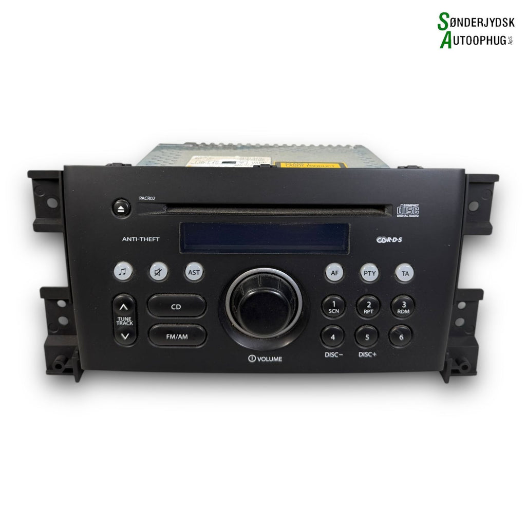Suzuki Grand Vitara Radio M/Cd Med OEM Nr. 3910165JA0 Fra Suzuki Ophugger