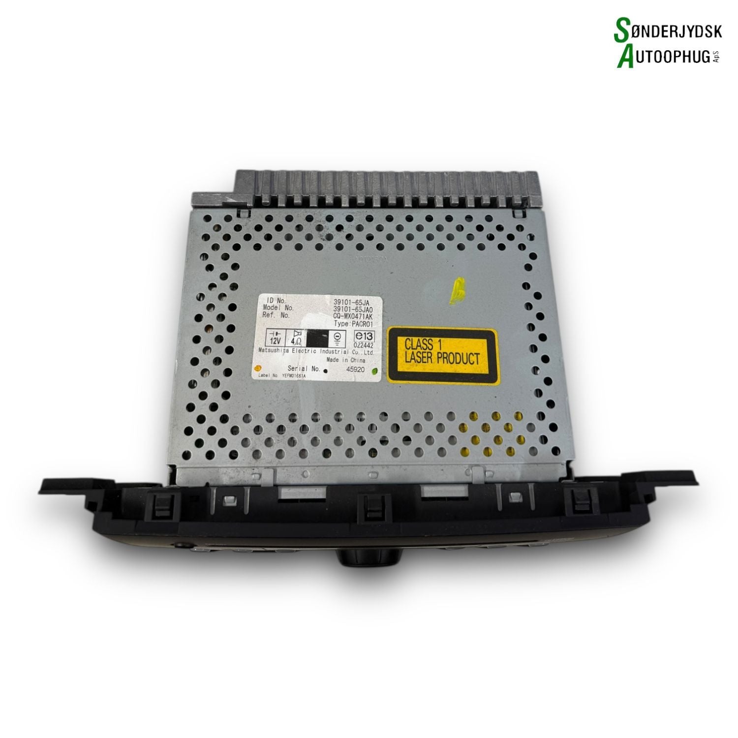 Suzuki Grand Vitara Radio M/Cd Med OEM Nr. 3910165JA Fra Suzuki Ophugger