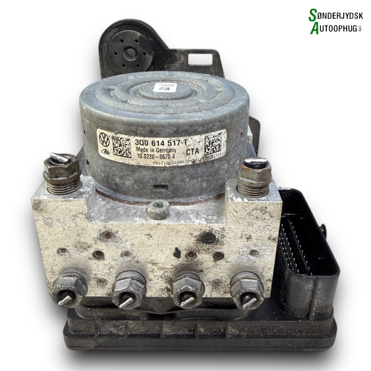 Skoda Octavia ABS Pumpe Med OEM Nr. 10091603373 Fra Skoda Ophugger