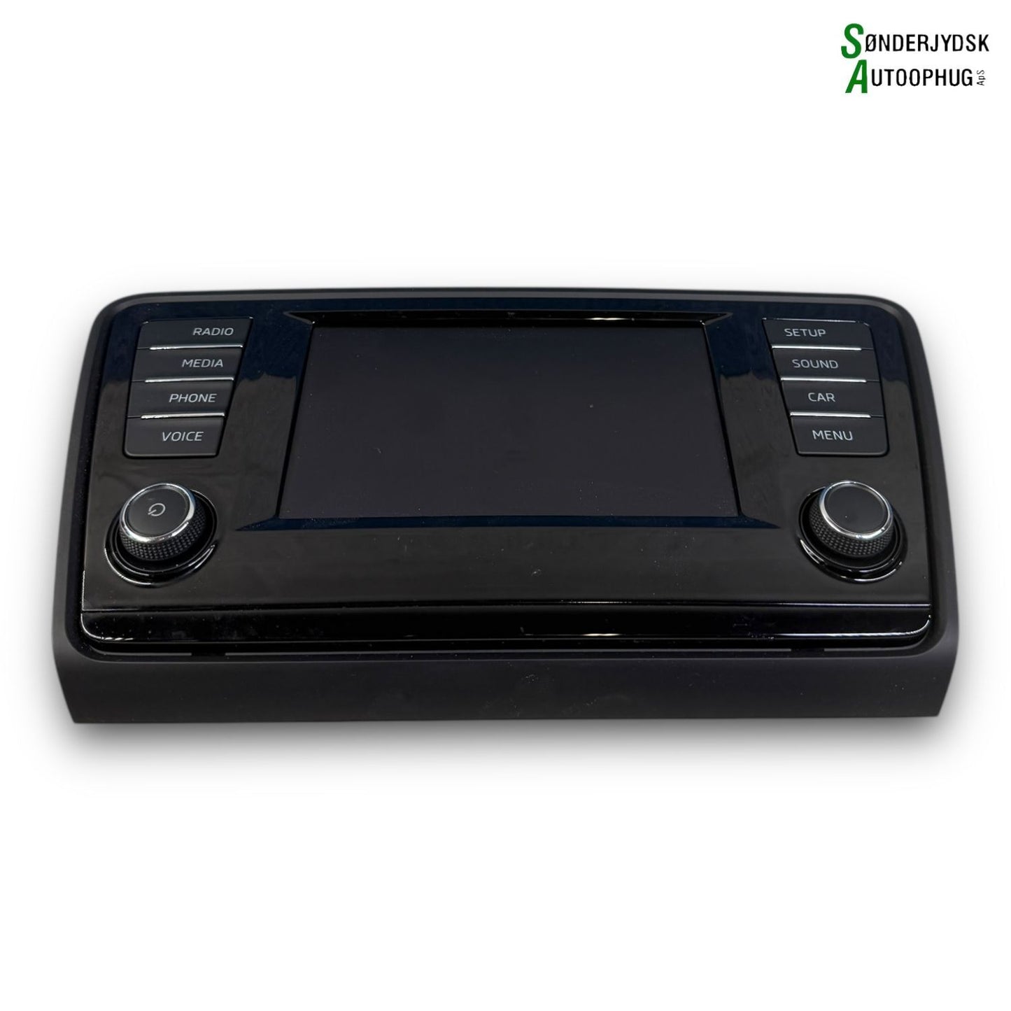 Skoda Octavia Radio, Multi Display Med OEM Nr. 5E0919605HBIO Fra Skoda Ophugger