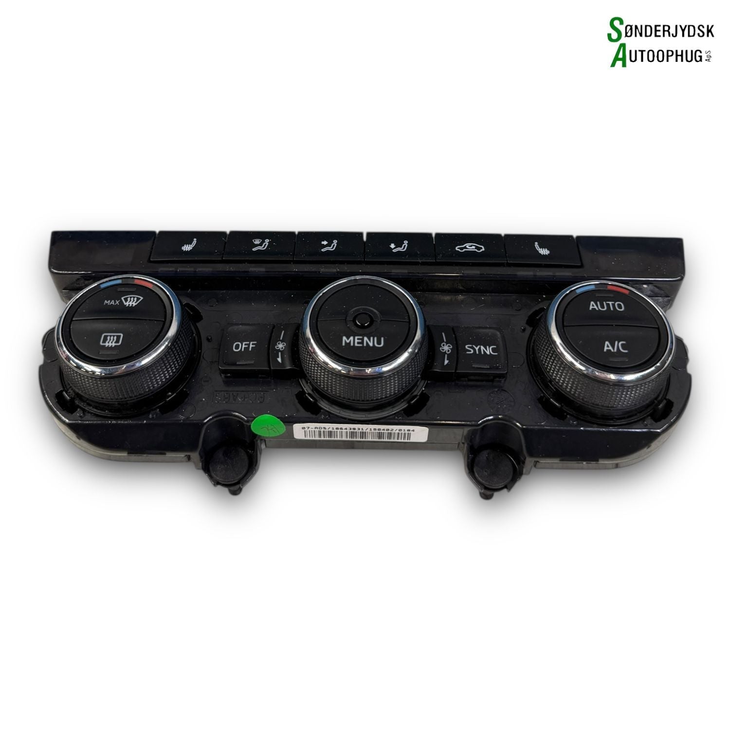 Skoda Octavia Varmeregulering Med OEM Nr. 5HB011282 Fra Skoda Ophugger