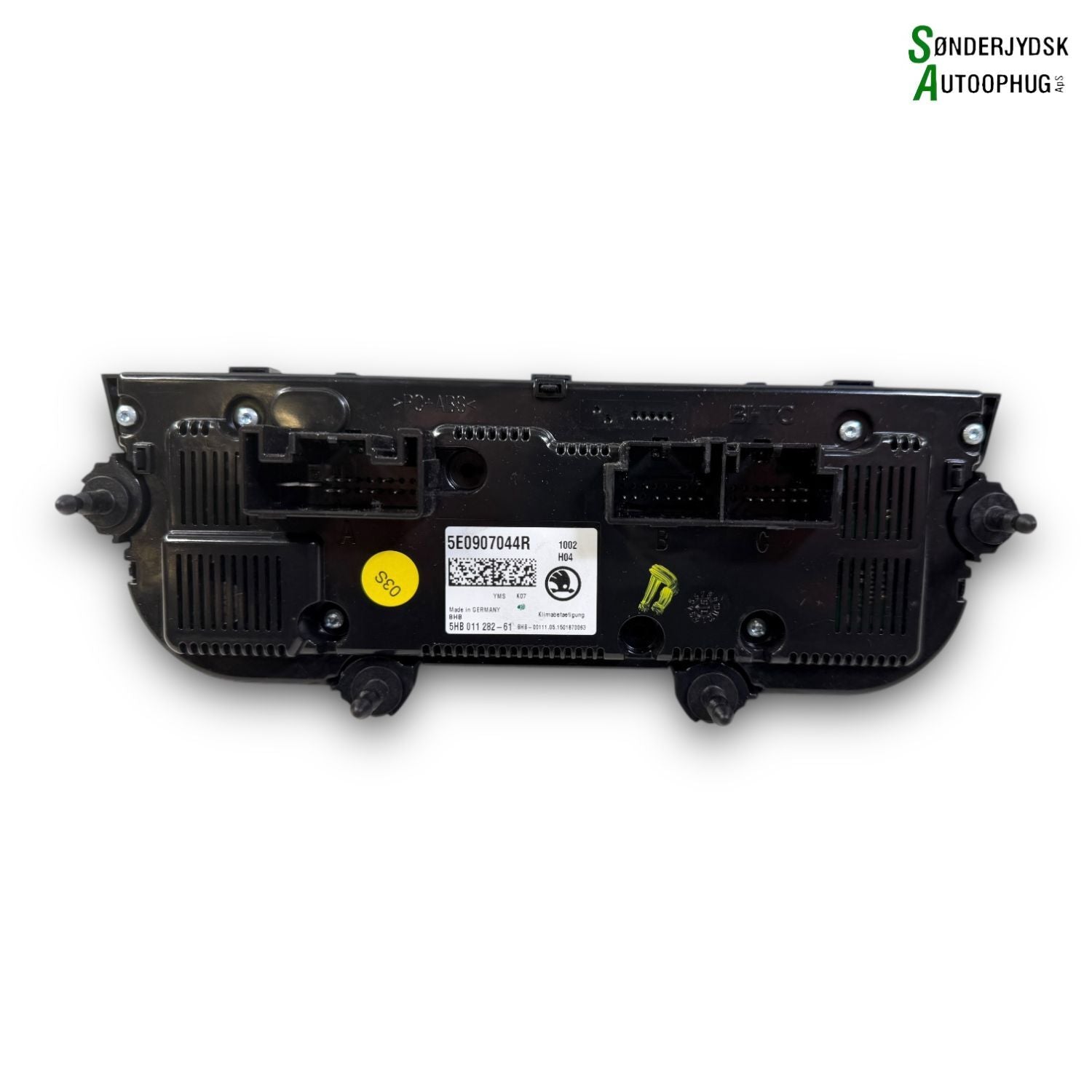 Skoda Octavia Varmeregulering Med OEM Nr. 5E0907044ACYMS Fra Skoda Ophugger