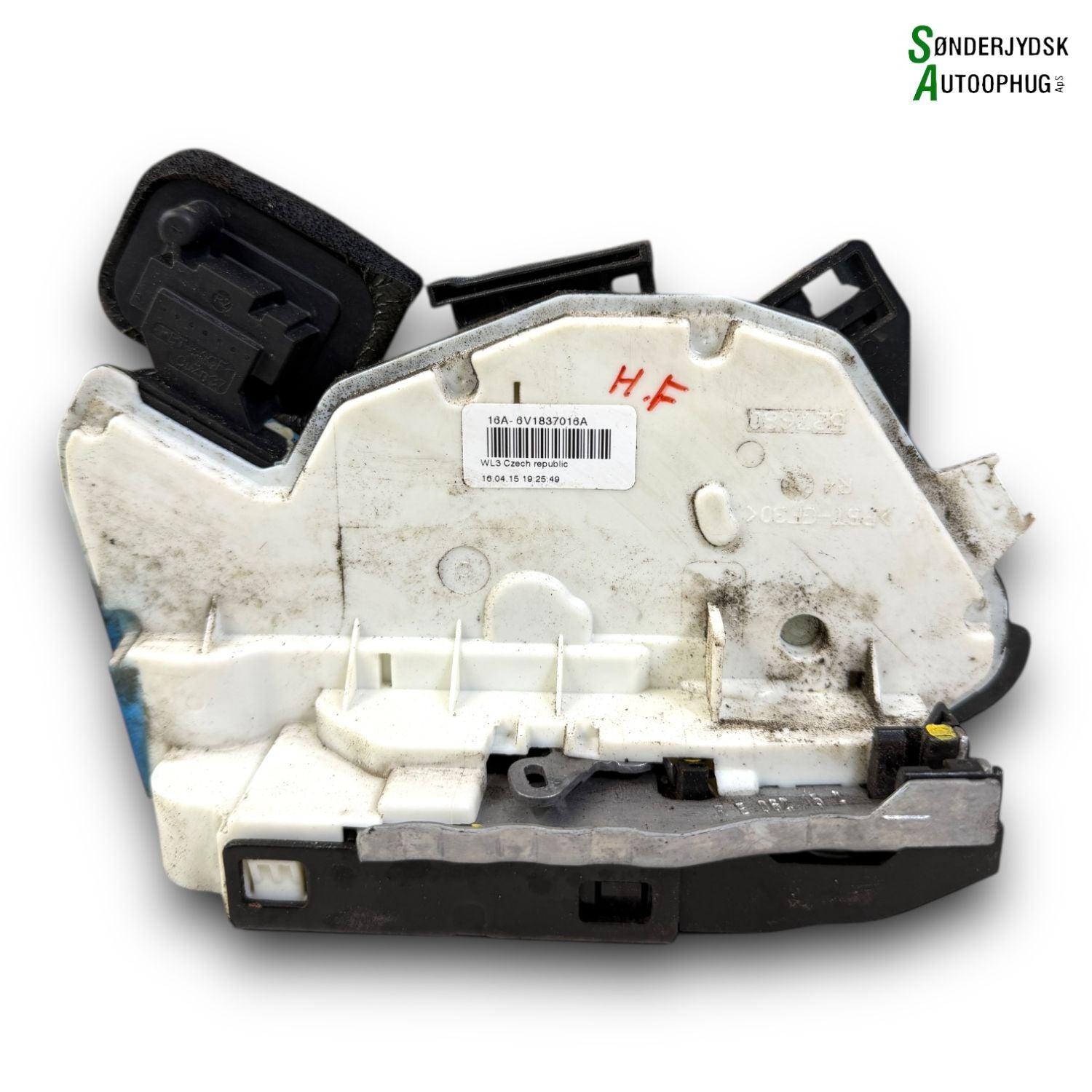 Skoda Fabia Dørlås Med OEM Nr. 5G1837016C Fra Skoda Ophugger