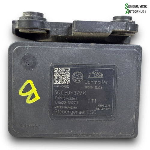 Skoda Octavia ABS Pumpe Med OEM Nr. 5Q0907379K Fra Skoda Ophugger