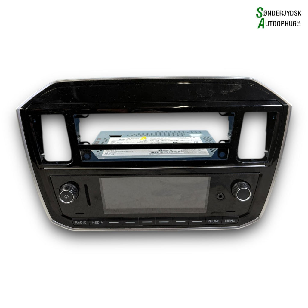 VW Up Radio, Multi Display Med OEM Nr. 1S0035871TAI Fra VW Ophugger