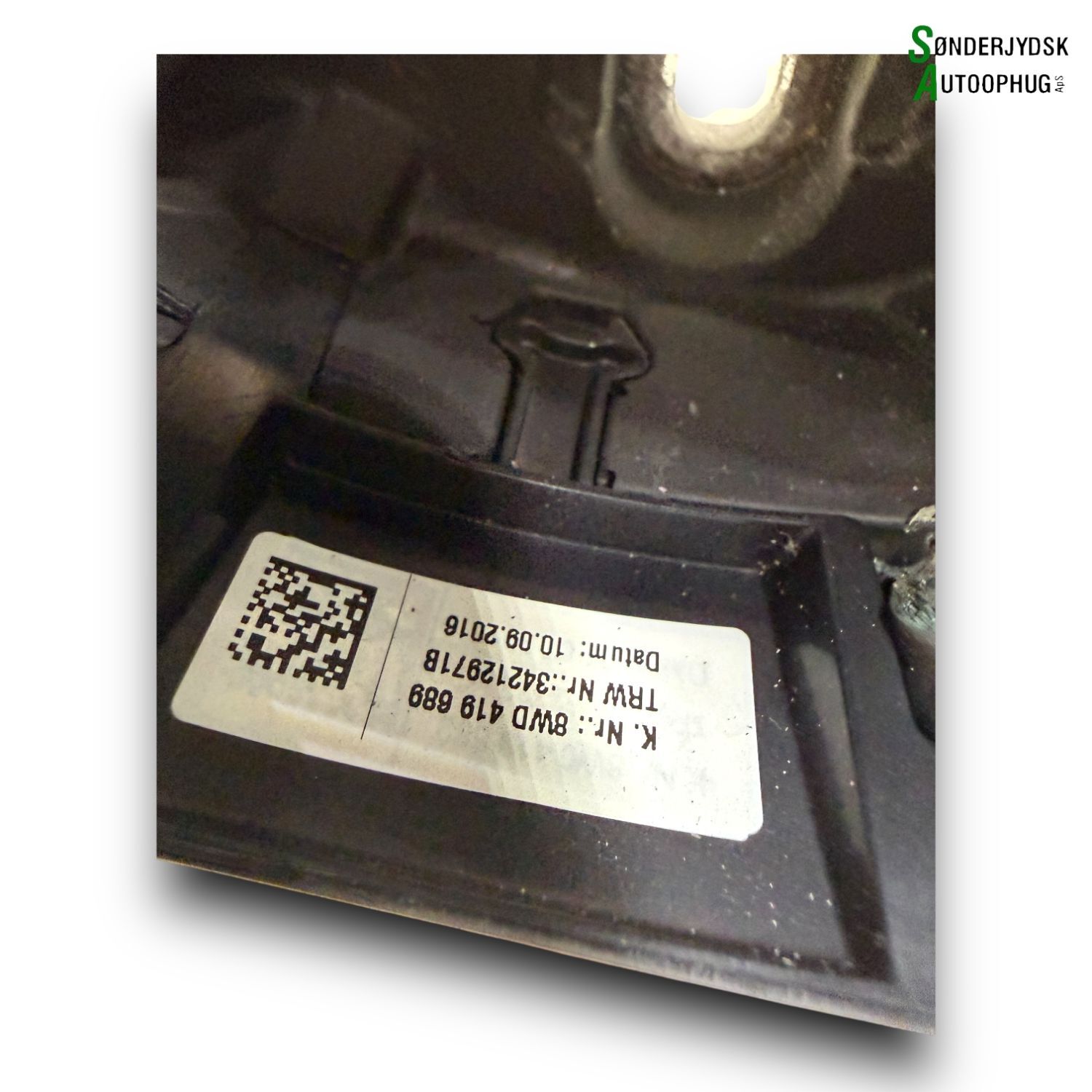 Audi A3 8V Rat Med OEM Nr. 8V0419091CT Fra Audi Ophugger