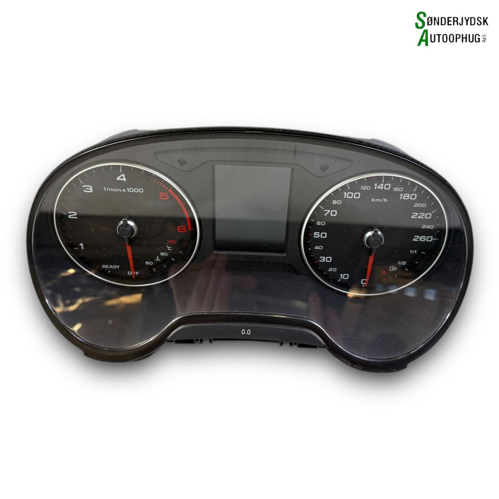 Audi A3 8V Speedometer - Instrument Med OEM Nr. 8V0920861D Fra Audi Ophugger