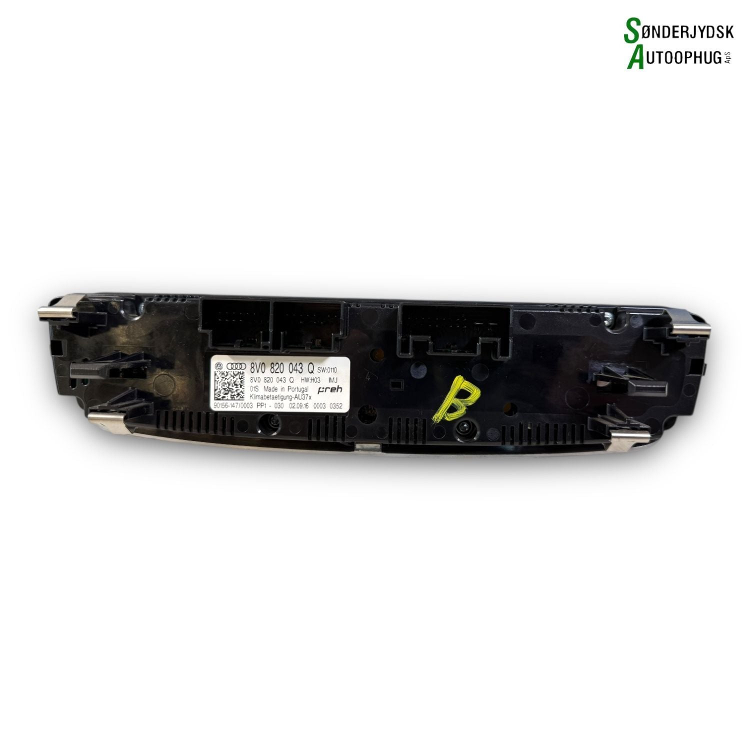 Audi A3 8V Varmeregulering Med OEM Nr. 8V0820043AFIMJ Fra Audi Ophugger