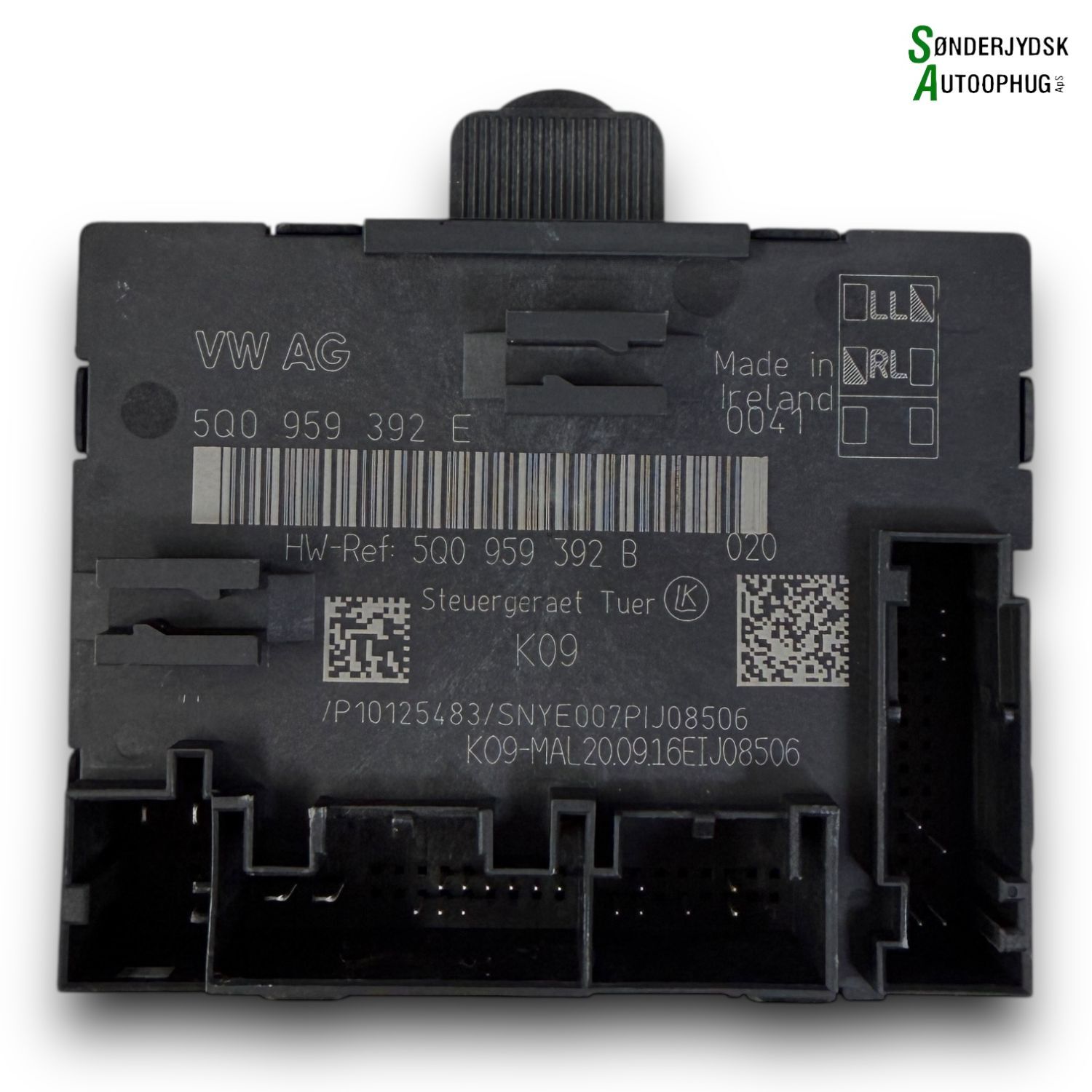 Audi A3 8V Bcm / Komfortkomputer Med OEM Nr. 5Q0959592EZ00 Fra Audi Ophugger