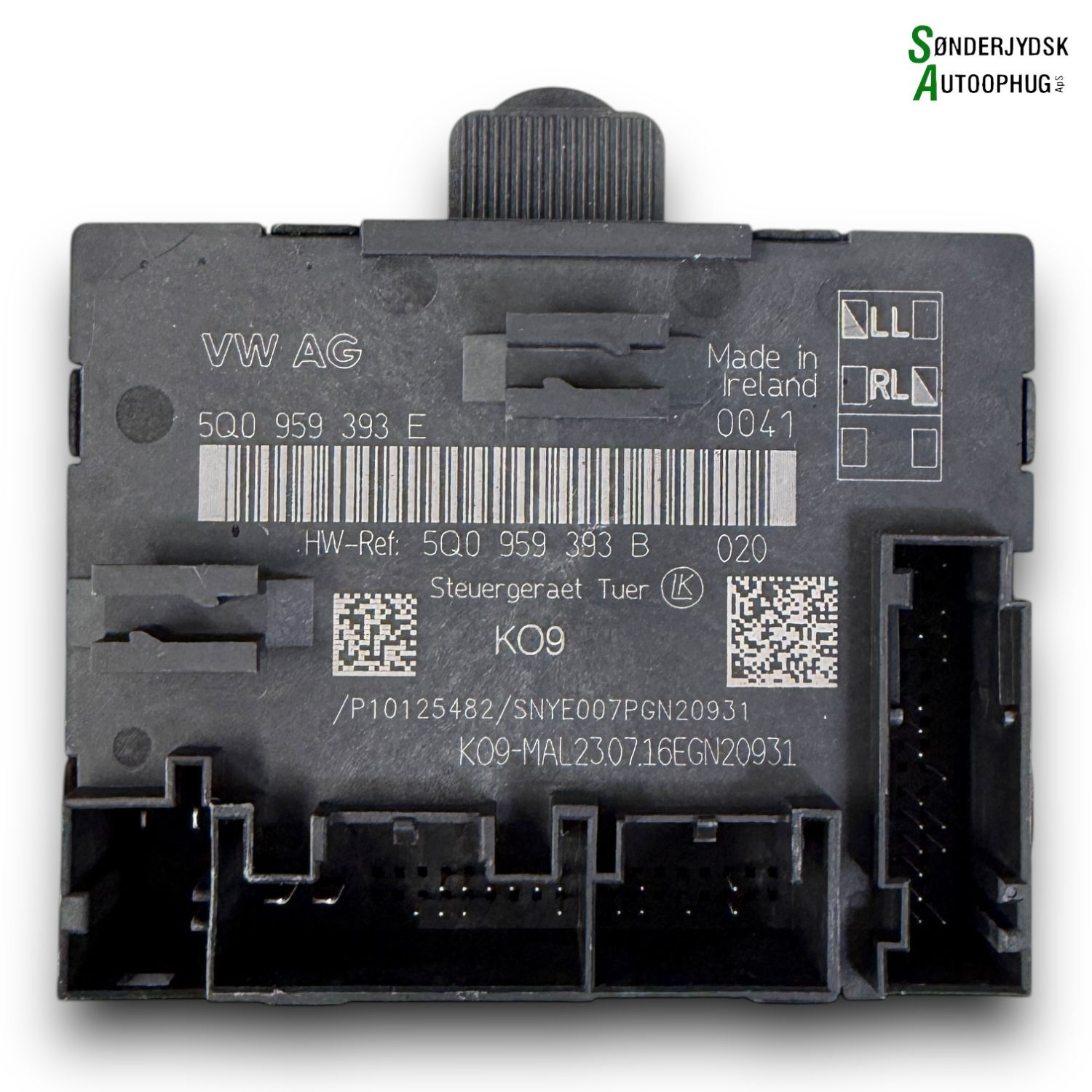 Audi A3 8V Bcm / Komfortkomputer Med OEM Nr. 5Q0959593EZ00 Fra Audi Ophugger