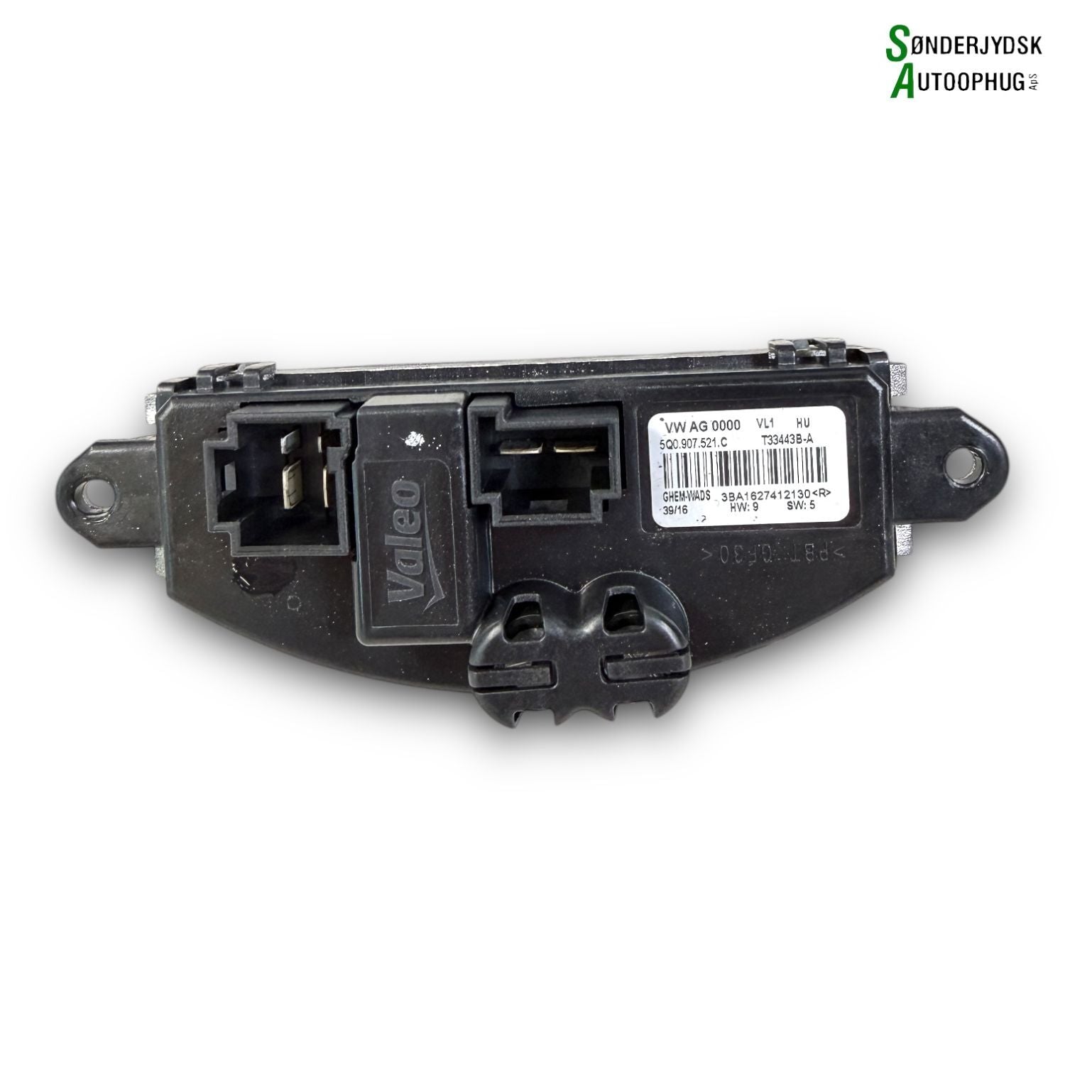 Audi A3 8V Varmemodstand Med OEM Nr. 5Q0907521C Fra Audi Ophugger