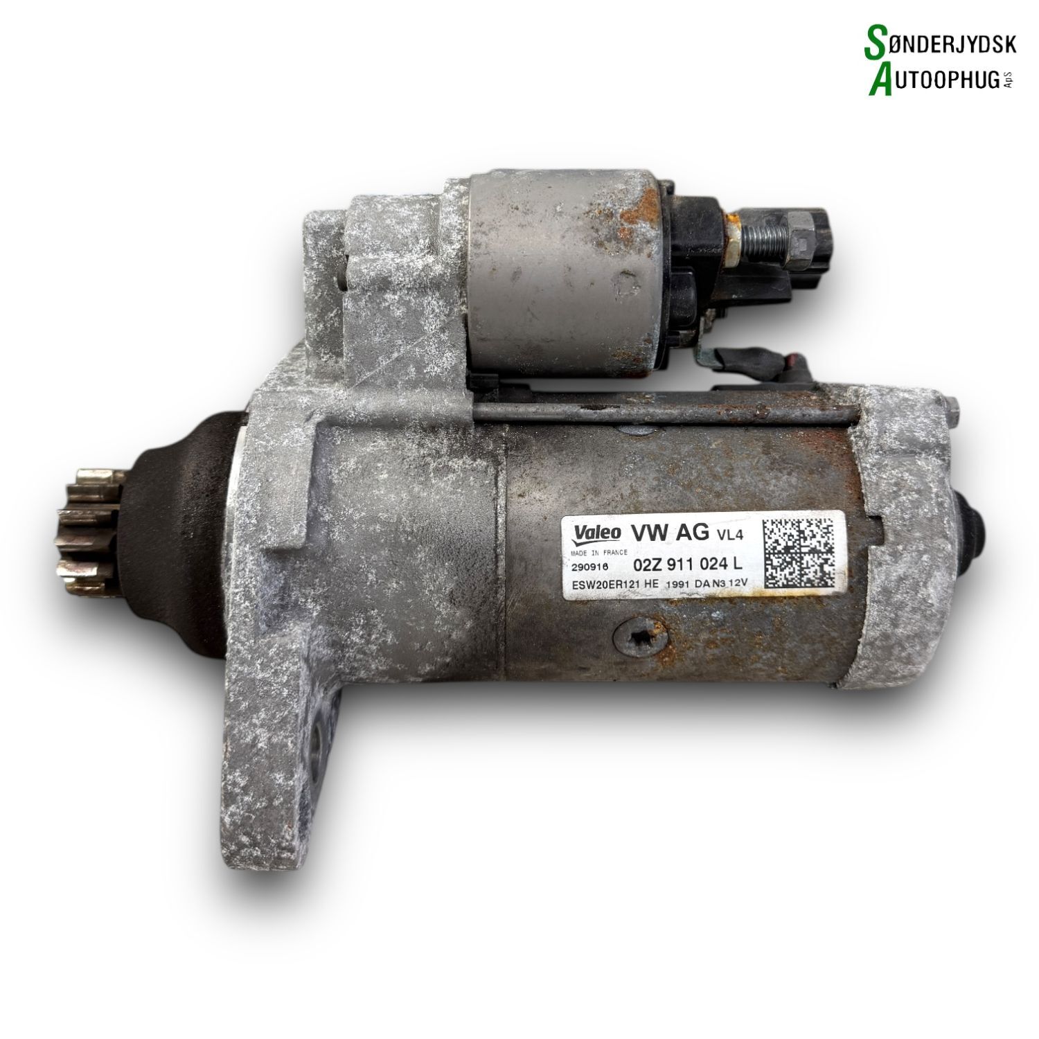 Audi A3 8V Starter Med OEM Nr. 02Z911024L Fra Audi Ophugger