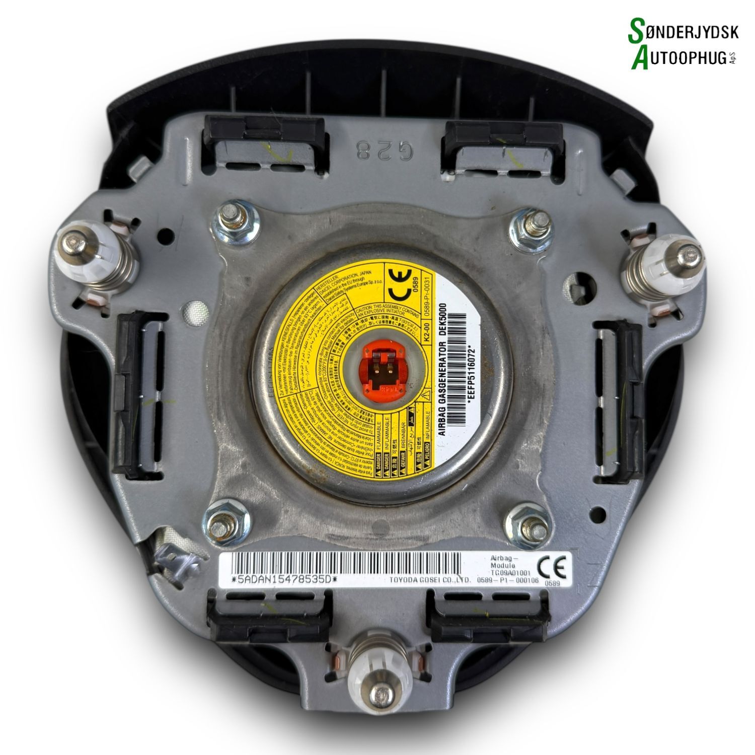 Toyota Aygo Airbag  Med OEM Nr. 451300H091B0 Fra Toyota Ophugger