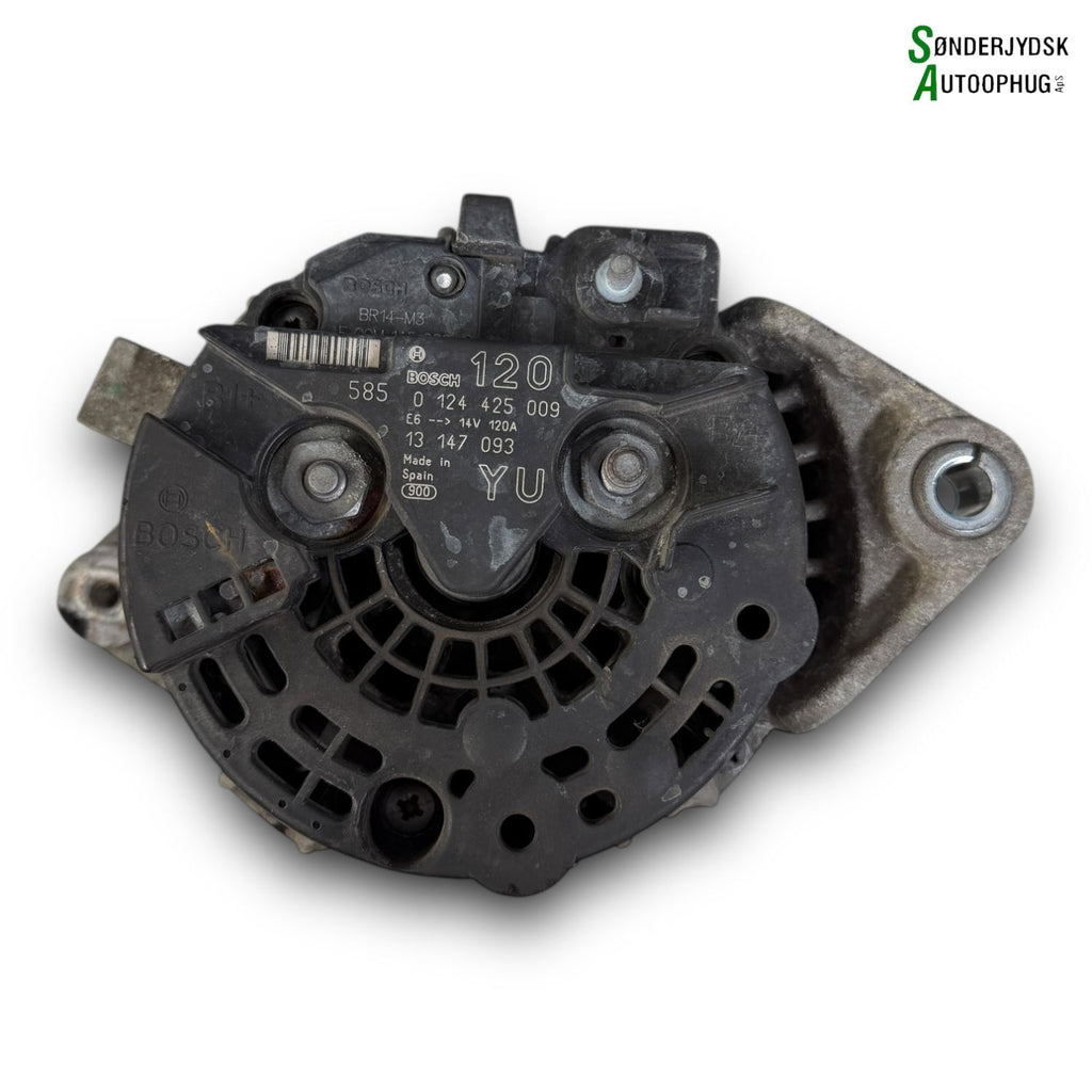 Saab 9-3 Generator Med OEM Nr. 0124425009 Fra Saab Ophugger